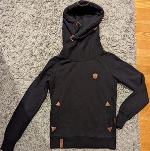 Naketano black hoodie size small